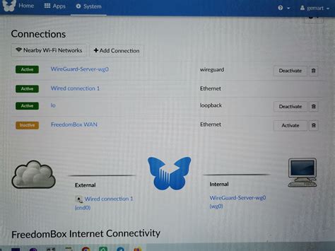 wireguard connected but no internet